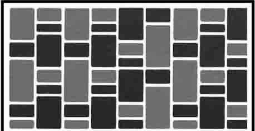 Beryl Prints Fiberglass Mosaics Waterfalls Grey
