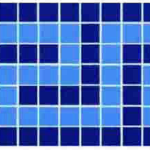 Fiberglass Mosaics Light Blue Key